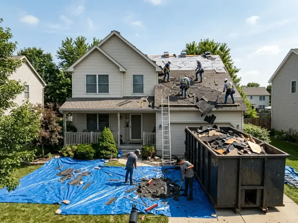 roof-replacement-debris-remova-004 — frequently asked questions, Cheapest Dumpster Rentals in Avondale, LA
